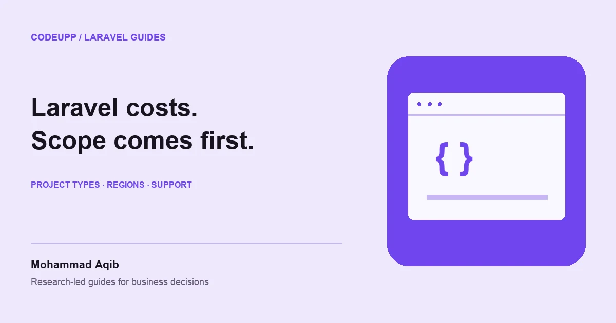 Lavender Laravel guide showing application modules and connected workflows